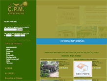 Tablet Screenshot of cpmimoveis.com.br